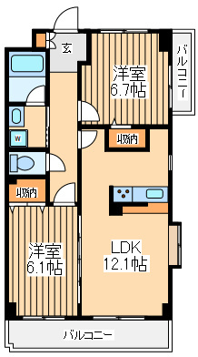 2LDK
