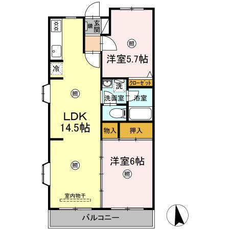 2LDK