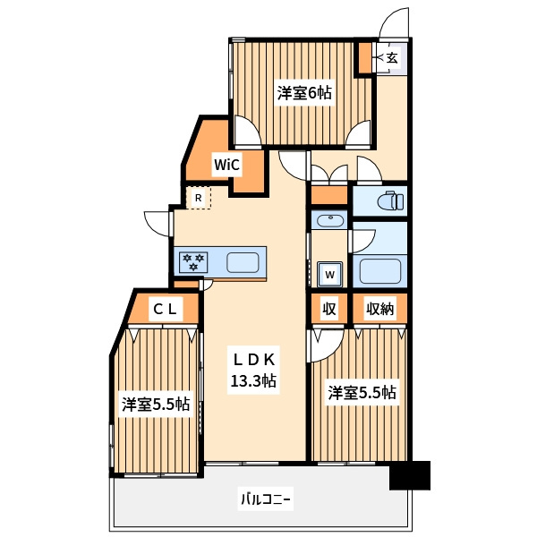 3LDK