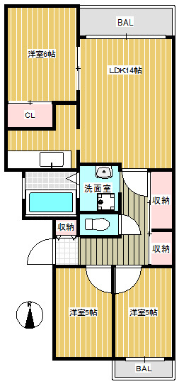 3LDK