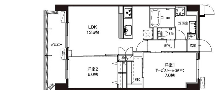 2LDK