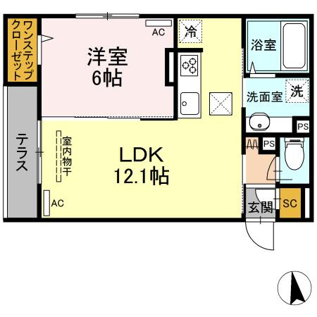 1LDK
