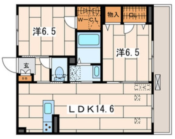 2LDK