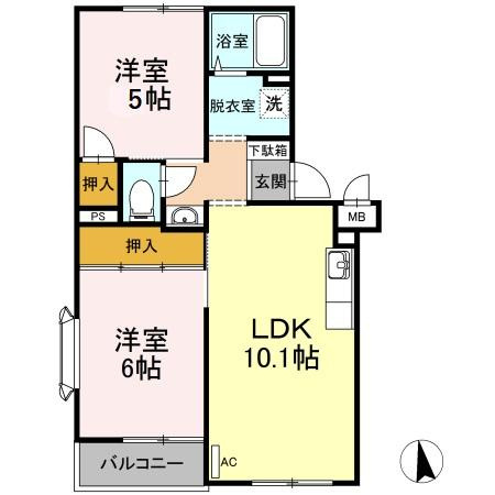 2LDK