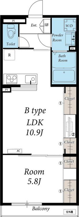 1LDK