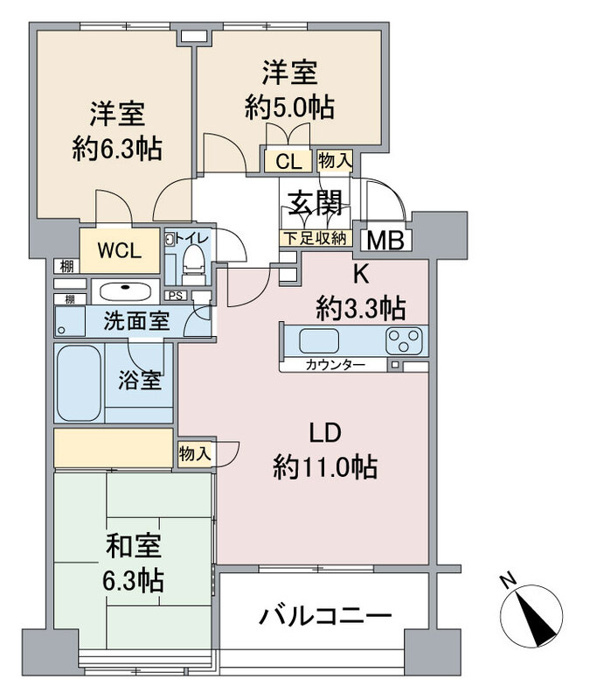 3LDK