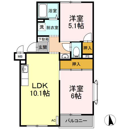 2LDK