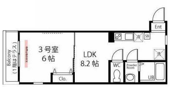 1LDK