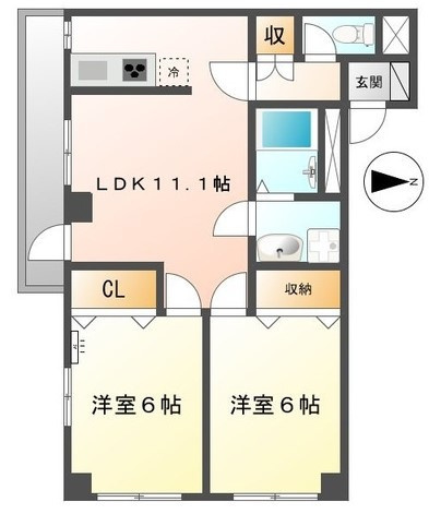 2LDK