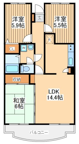 3LDK