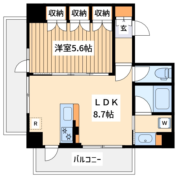 1LDK