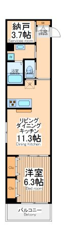 1SLDK