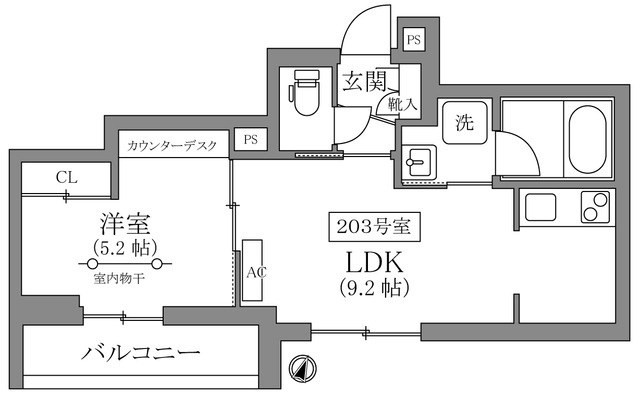 1LDK